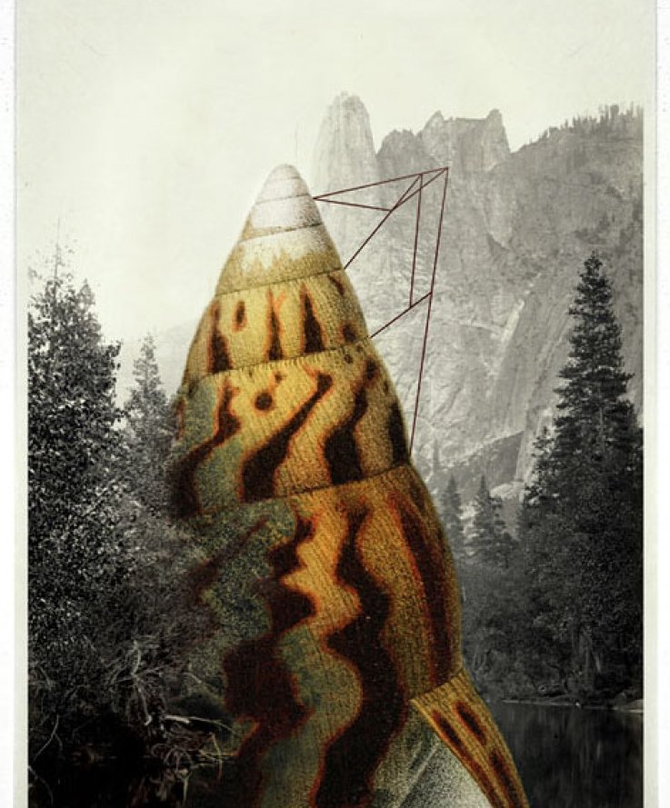 Isidora II, 2013,<br />
Digital print and coloured pencils on handmade paper, 35x50 cm