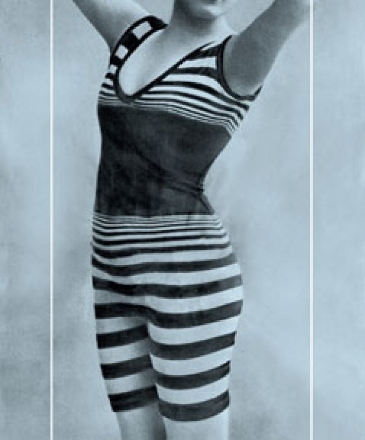 Le Bain de Pieds, 2013, <br />
Digital print on paper, 40x120 cm