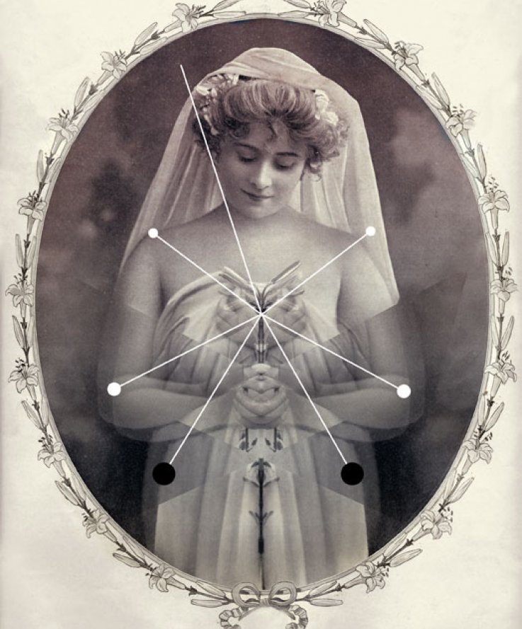 Fleur de Lys II, 2013, <br />
Digital print on paper, 75x100 cm